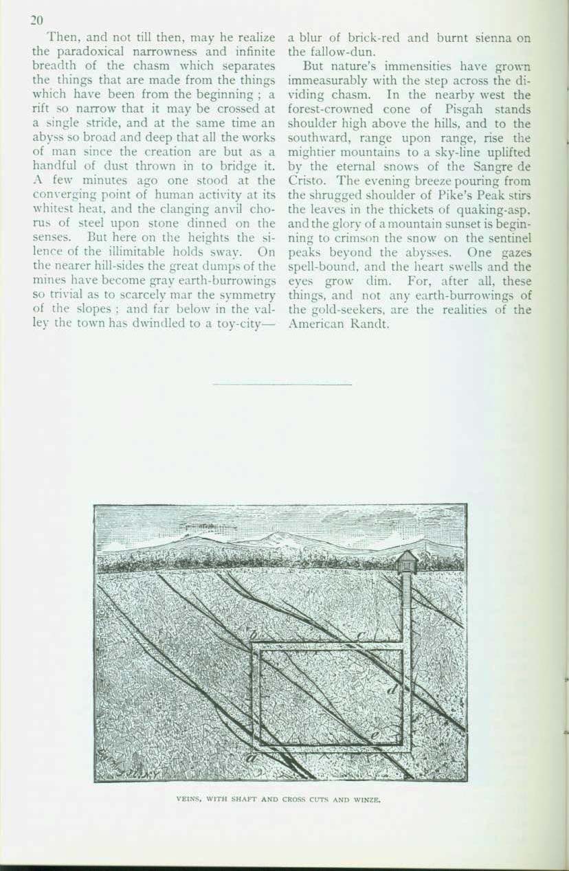 CRIPPLE CREEK 1900--a Colorado mining camp. vist0080j